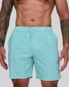 Mosmann Australia Swim Shorts In Green