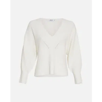 Moss Copenhagen - Acentia Rachelle Pullover | Egret In White