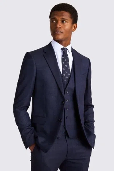 Moss Custom Made  Blue Twisted Suit