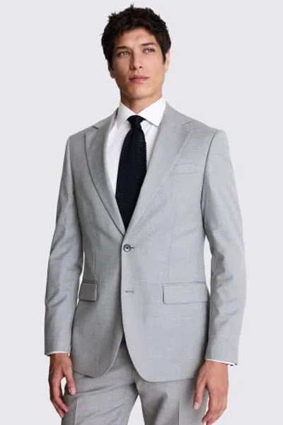 Moss Custom Made  Grey Stretch Suit