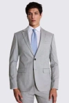 Moss Custom Made  Grey Stretch Suit In Grey