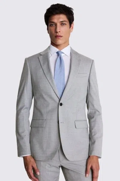 Moss Custom Made  Grey Stretch Suit