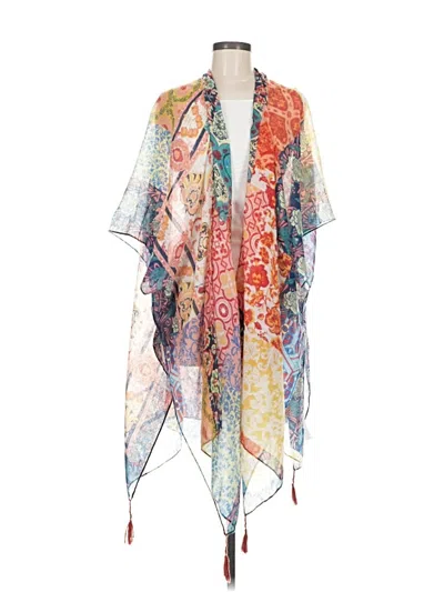 Pre-owned Moss Rose Kimono In Orange