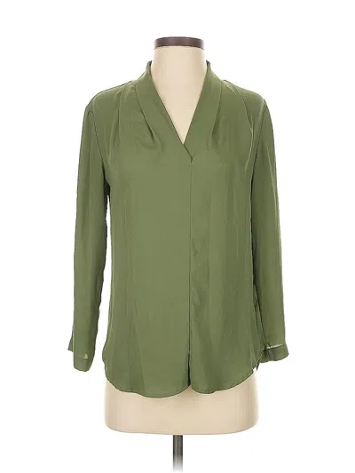 Pre-owned Mossimo 3/4 Sleeve Blouse In Green