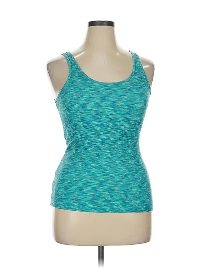 Pre-owned Mossimo Active Tank Top In Blue