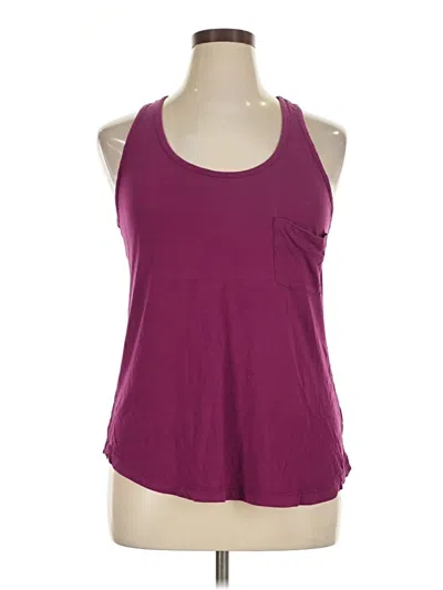 Pre-owned Mossimo Active Tank Top In Purple