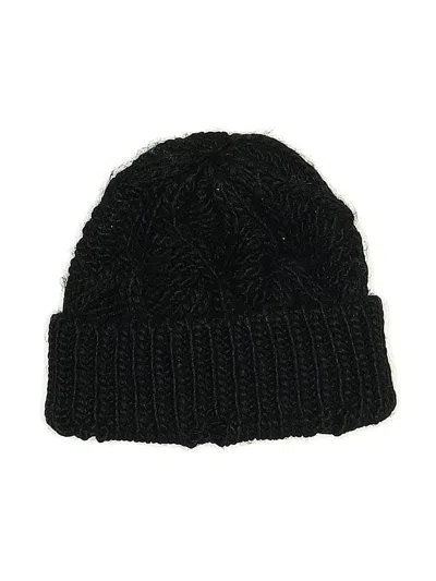 Pre-owned Mossimo Beanie Hat In Black