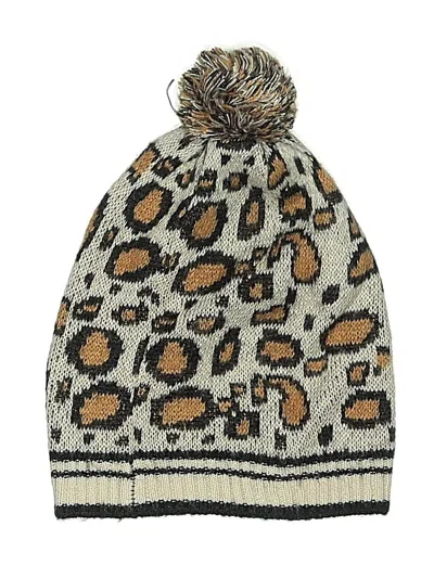Pre-owned Mossimo Beanie Hat In Ivory