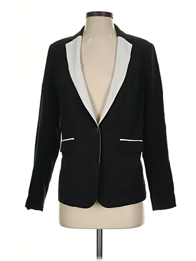 Pre-owned Mossimo Blazer Jacket In Black