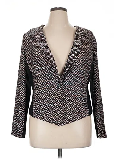 Pre-owned Mossimo Blazer Jacket In Gray