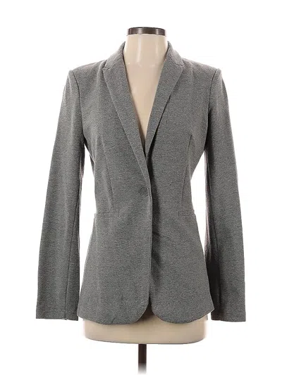 Pre-owned Mossimo Blazer Jacket In Gray