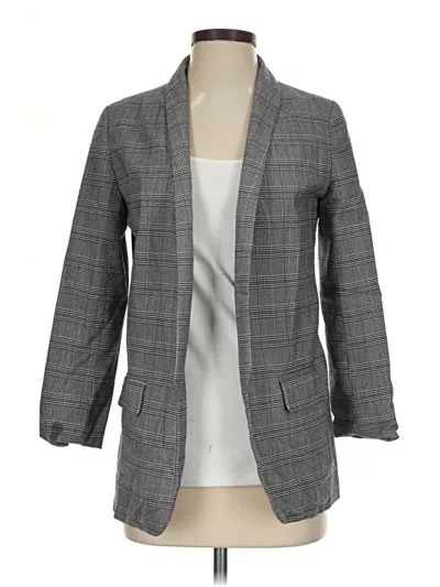 Pre-owned Mossimo Blazer Jacket In Gray