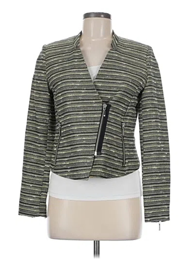 Pre-owned Mossimo Blazer Jacket In Green