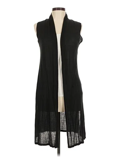 Pre-owned Mossimo Cardigan Sweater In Black