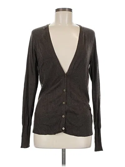 Pre-owned Mossimo Cardigan Sweater In Brown