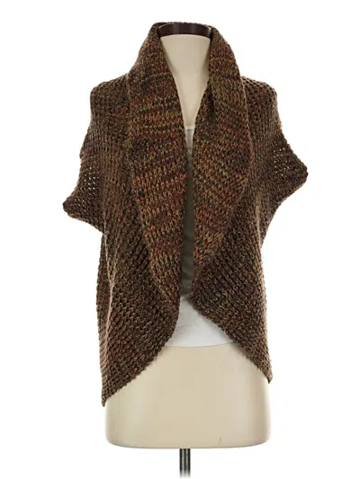Pre-owned Mossimo Cardigan Sweater In Brown