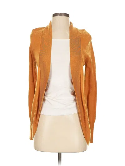 Pre-owned Mossimo Cardigan Sweater In Gold