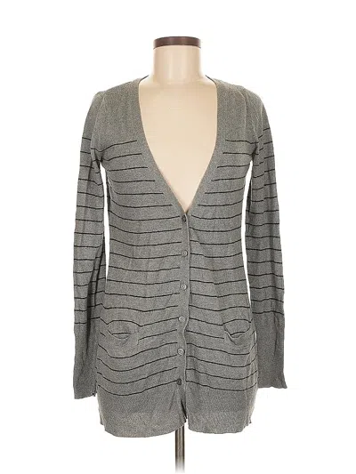 Pre-owned Mossimo Cardigan Sweater In Gray