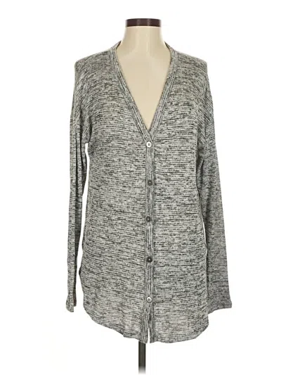 Pre-owned Mossimo Cardigan Sweater In Gray