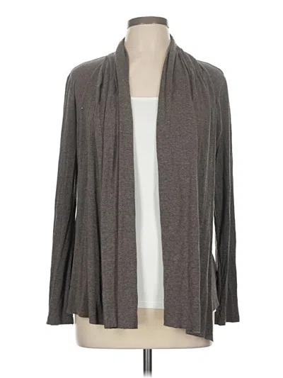Pre-owned Mossimo Cardigan Sweater In Gray