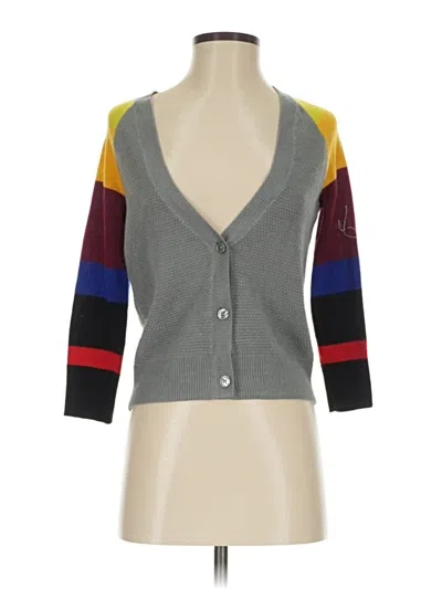 Pre-owned Mossimo Cardigan Sweater In Gray