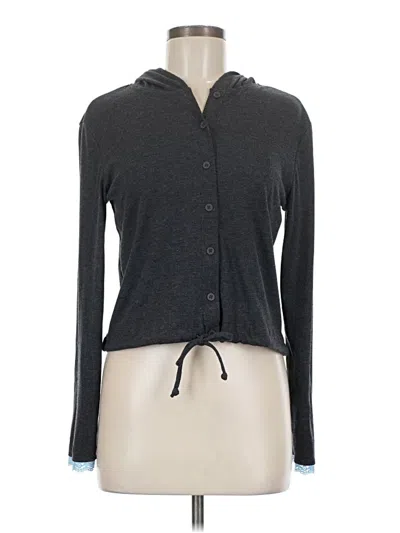 Pre-owned Mossimo Cardigan Sweater In Gray