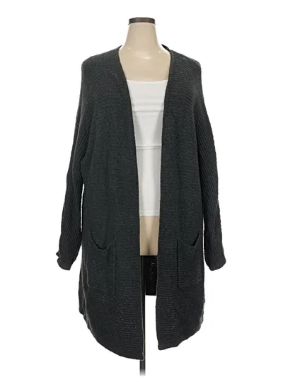 Pre-owned Mossimo Cardigan Sweater In Gray