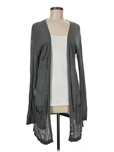 Pre-owned Mossimo Cardigan Sweater In Gray