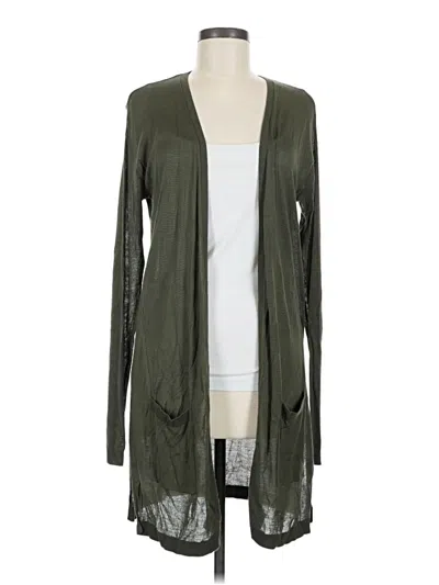 Pre-owned Mossimo Cardigan Sweater In Green