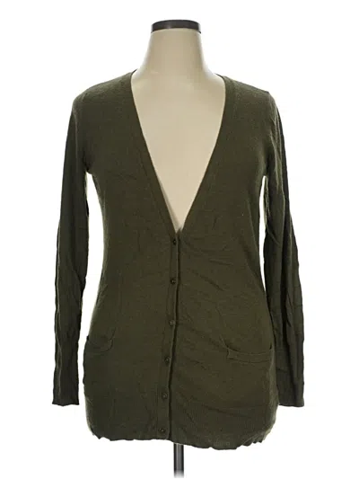 Pre-owned Mossimo Cardigan Sweater In Green