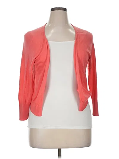 Pre-owned Mossimo Cardigan Sweater In Pink