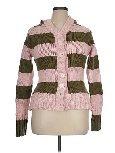 Pre-owned Mossimo Cardigan Sweater In Pink