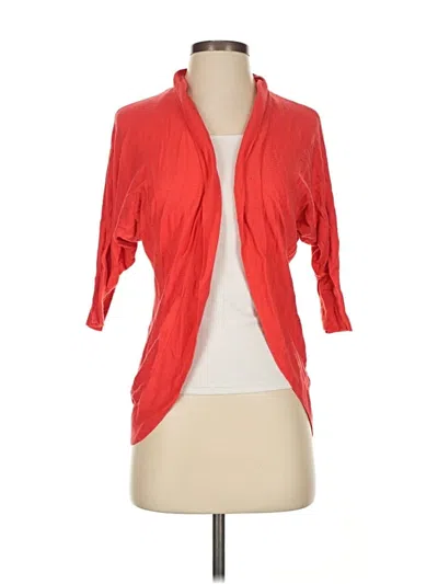 Pre-owned Mossimo Cardigan Sweater In Red