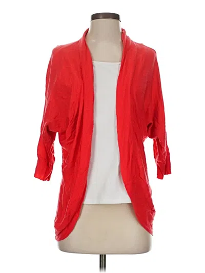 Pre-owned Mossimo Cardigan Sweater In Red