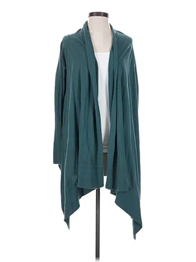 Pre-owned Mossimo Cardigan Sweater In Teal