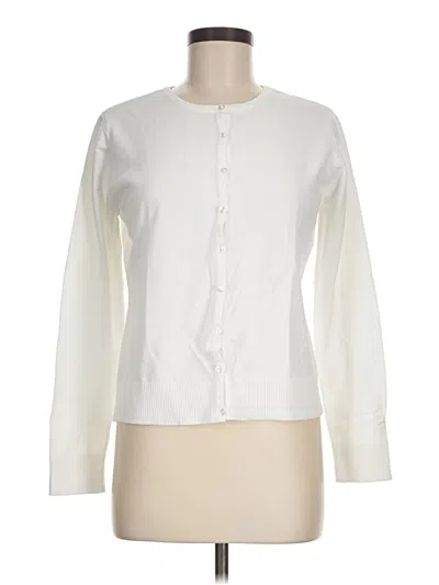 Pre-owned Mossimo Cardigan Sweater In White