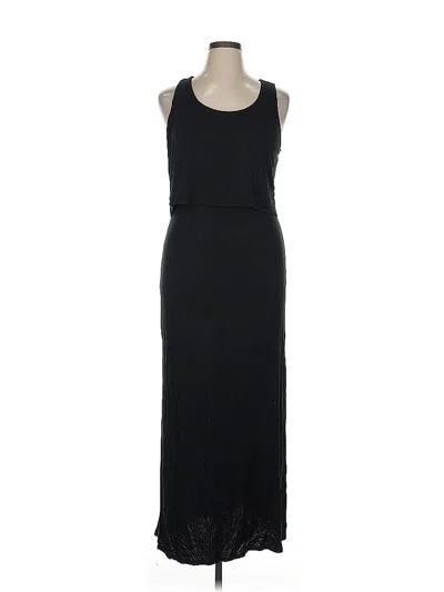 Pre-owned Mossimo Casual Dress In Black