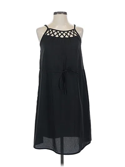 Pre-owned Mossimo Casual Dress In Black