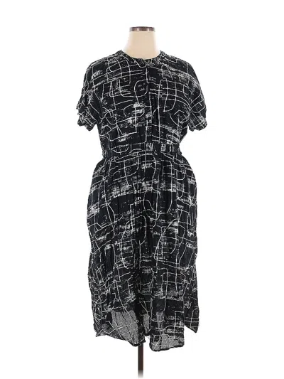 Pre-owned Mossimo Casual Dress In Black