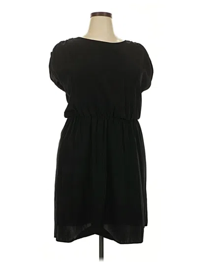 Pre-owned Mossimo Casual Dress In Black