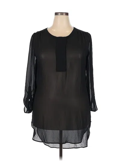 Pre-owned Mossimo Casual Dress In Black