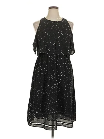 Pre-owned Mossimo Casual Dress In Black