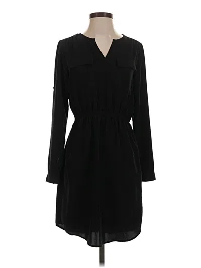 Pre-owned Mossimo Casual Dress In Black