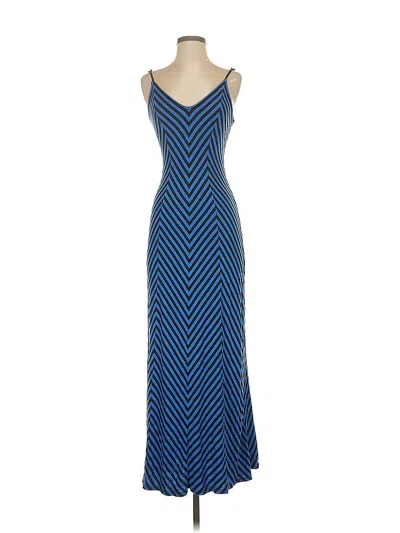 Pre-owned Mossimo Casual Dress In Blue