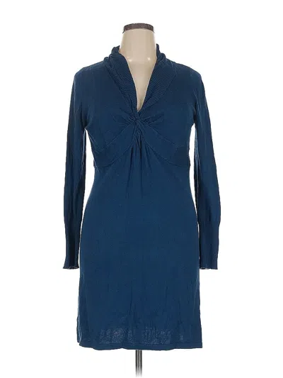 Pre-owned Mossimo Casual Dress In Blue