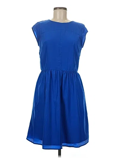 Pre-owned Mossimo Casual Dress In Blue