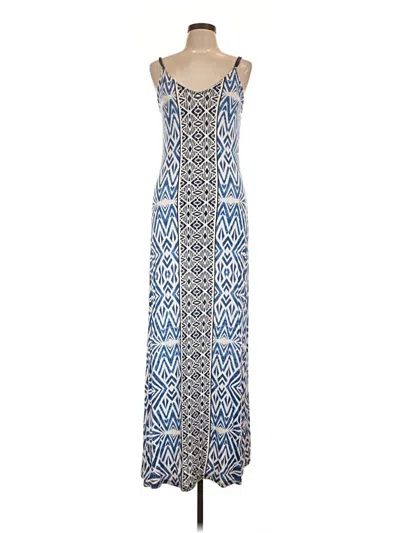 Pre-owned Mossimo Casual Dress In Blue