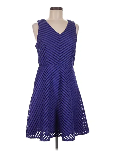 Pre-owned Mossimo Casual Dress In Blue
