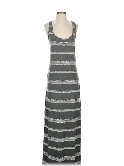 Pre-owned Mossimo Casual Dress In Gray