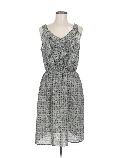 Pre-owned Mossimo Casual Dress In Gray